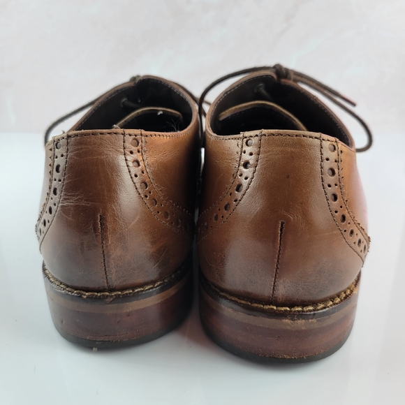 Florsheim Saddle Tan Castellano Cap Size 8 - Picture 3 of 9